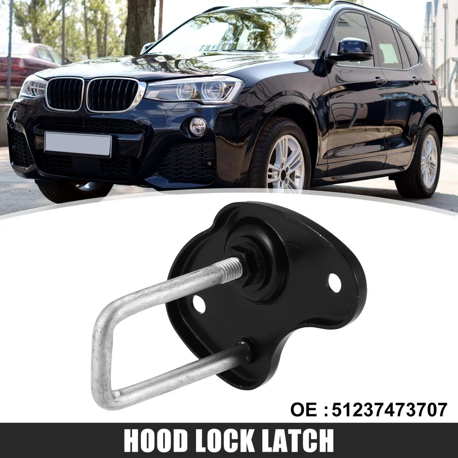 Hood Lock Latch Upper Replacement for BMW 3 Series G20 (2017 - 2019)