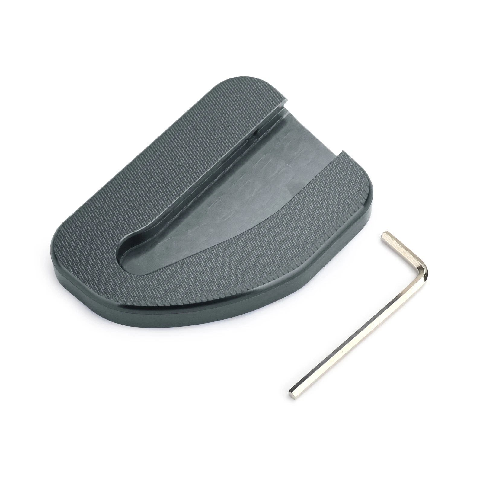 Kickstand Sidestand Extension Plate Pad for Honda GoldWing GL1800 (2010–2017) Titanium