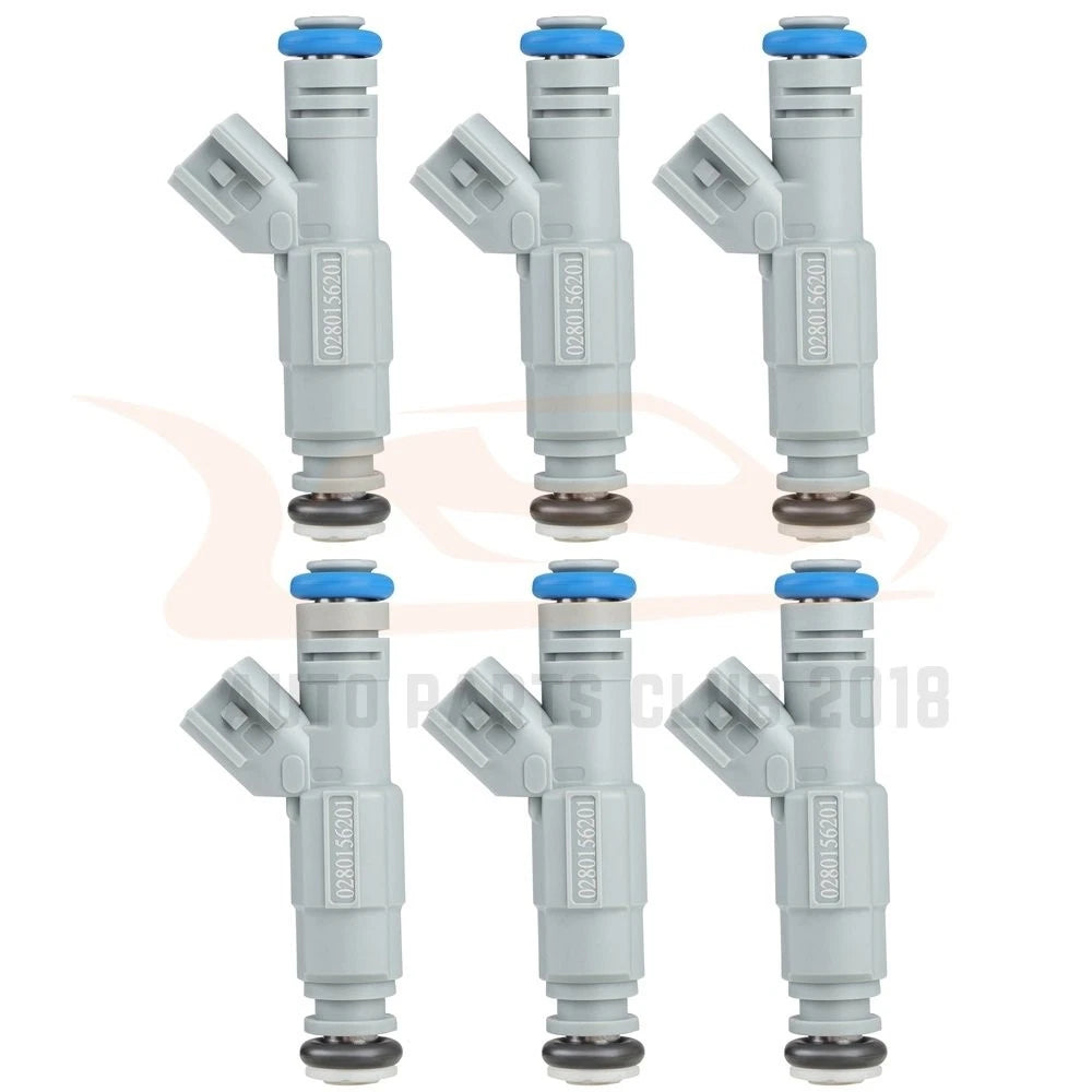 Set of 6 Fuel Injectors for Pontiac Grand Prix (2004–2007) FJ723 12576416