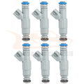 Set of 6 Fuel Injectors for Pontiac Grand Prix (2004–2007) FJ723 12576416