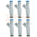 Set of 6 Fuel Injectors for Pontiac Grand Prix (2004–2007) FJ723 12576416