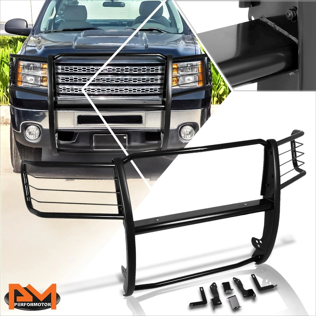 Front Bumper Brush Grille Guard for GMC Sierra 2500HD/3500HD (2011–2014)