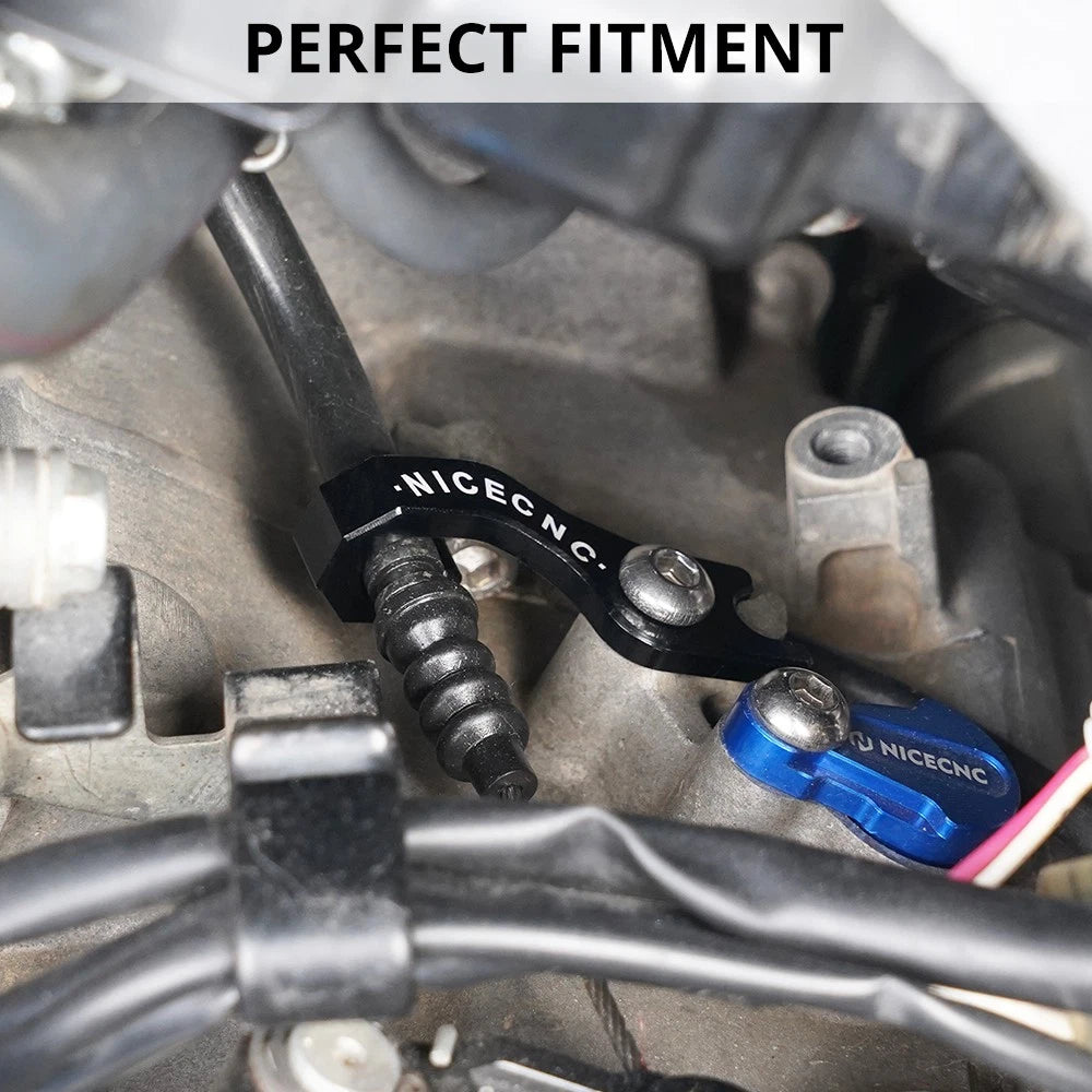 Aluminum Engine Case Clutch Cable Holder Bracket for Yamaha YFZ450R (2009–2024)