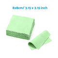 Silver Polishing Cloths Set of 4 for Jewelry Cleaning and Coin Polishing