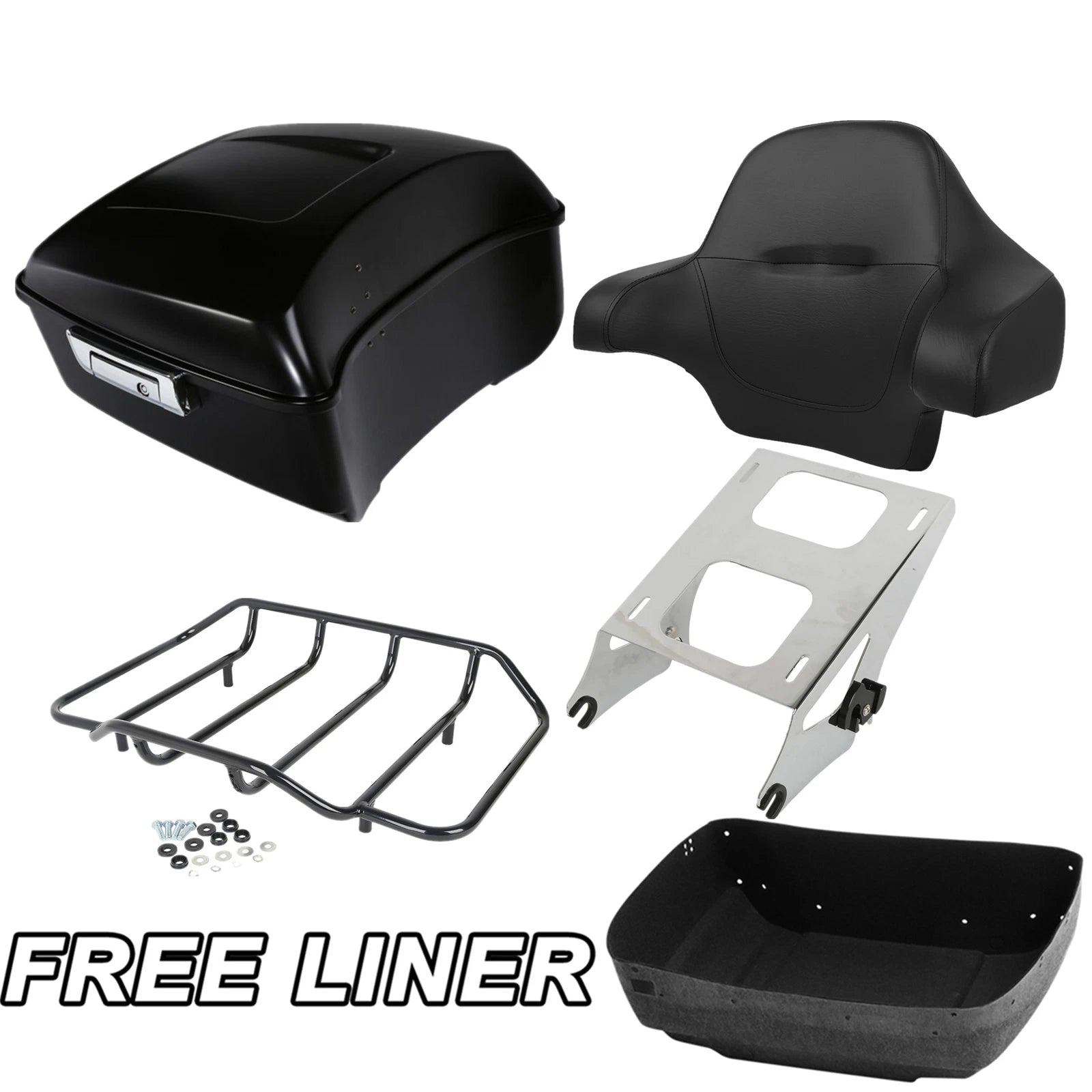 Trunk Mount Rack Pad for Harley Touring Glide (2014–2023)