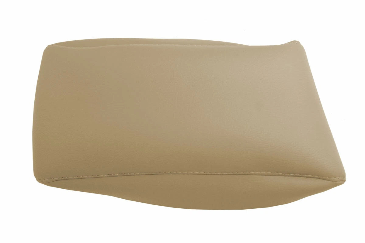 Leather Center Console Lid Armrest Cover for BMW X3 (2003–2010) Beige