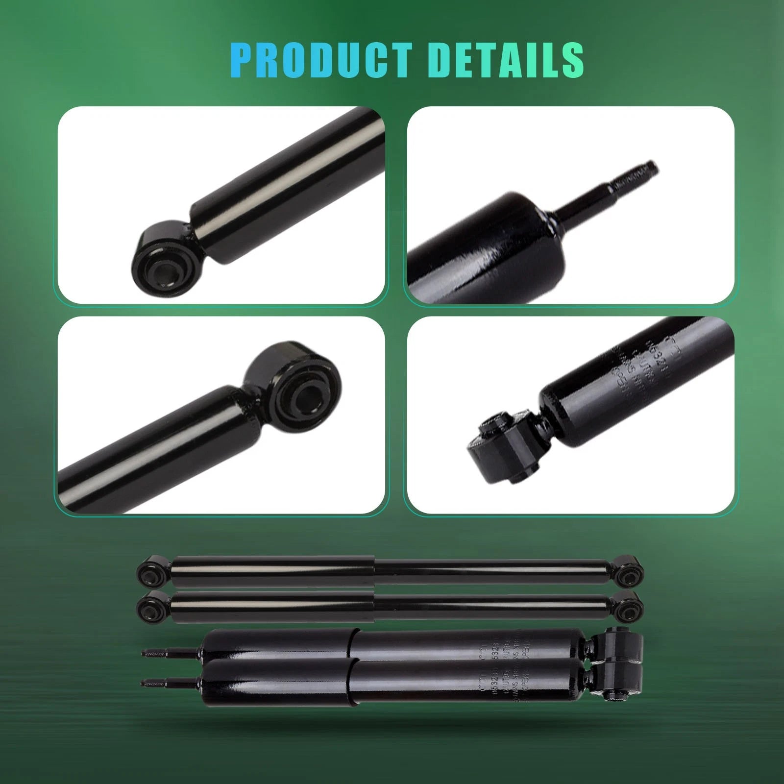 Set of 4 Struts for Dodge Ram 1500 4WD (2002–2005)