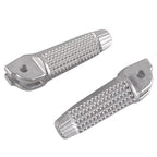 Front Rider Foot Pegs Kit Silver for BMW K1300S K1300R (2008–2013)