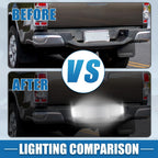 White LED License Plate Light Assembly 2 x 2835SMD for Dodge Dakota (2005-2011)