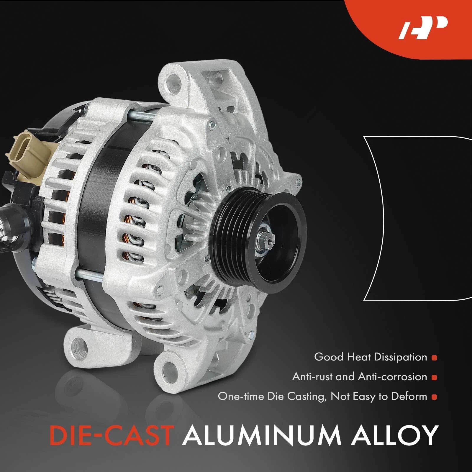 Alternator for Ford F-250 F-350 Super Duty (2013–2022) 200A CW