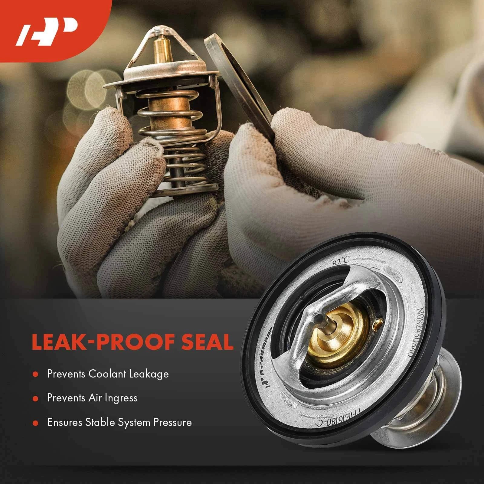 Engine Coolant Thermostat for Jeep Grand Cherokee Wrangler (1982–2023)
