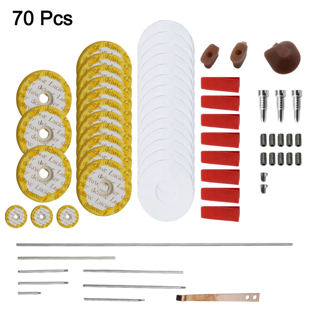 70-Pc Flute Repair and Maintenance Tool Kit for All Flute Models