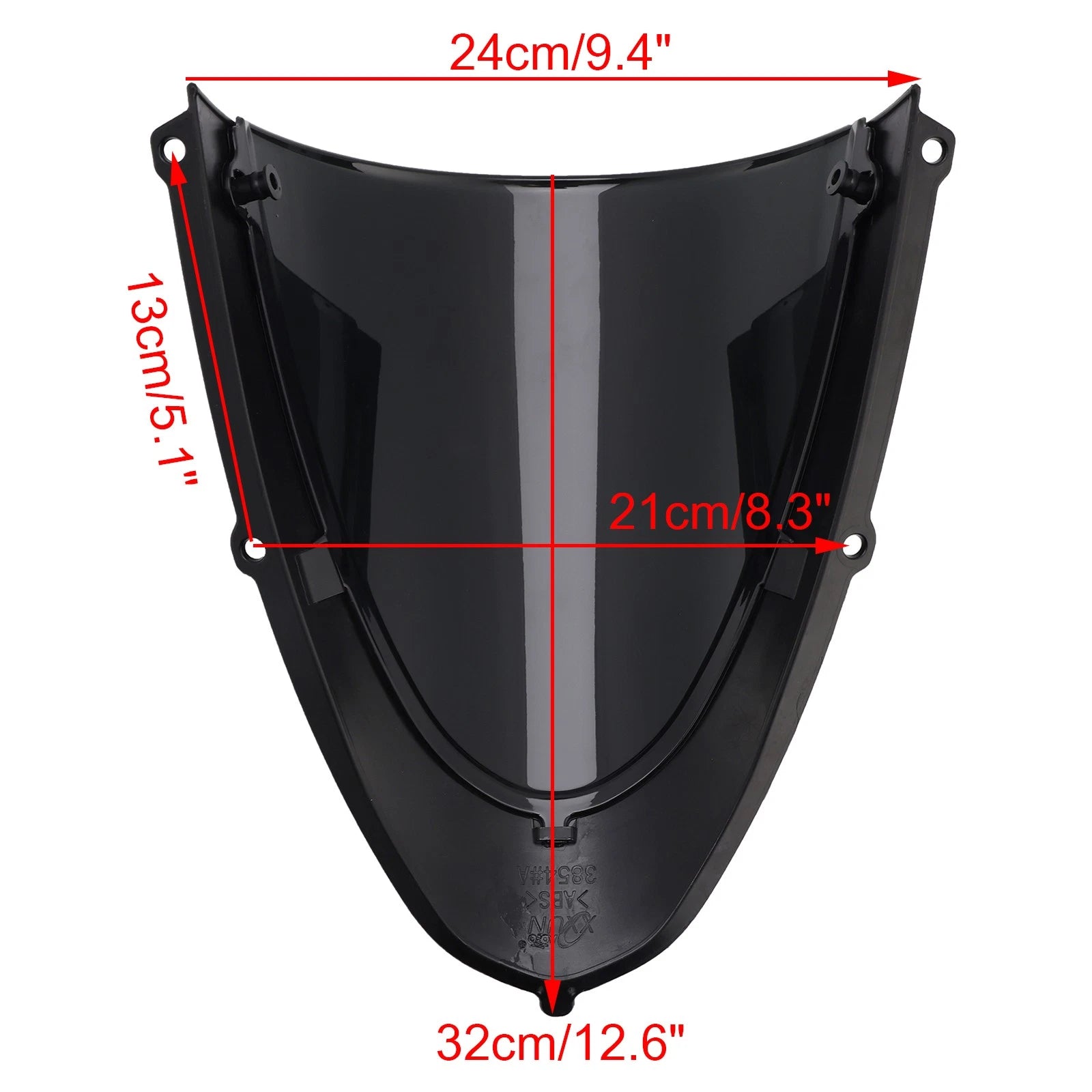 Headlight Fairing Windshield for Aprilia RS 660 (2020–2024) Gloss Black