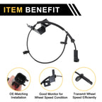 ABS Wheel Speed Sensor No.J2GC2C205A3A for Ford Edge (2015–2018) Front Left