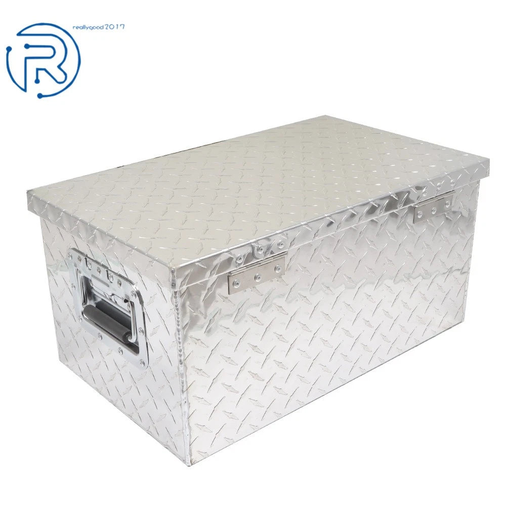 Aluminum Tool Box Storage for Pickup Trailer (20" x 12" x 9.5")