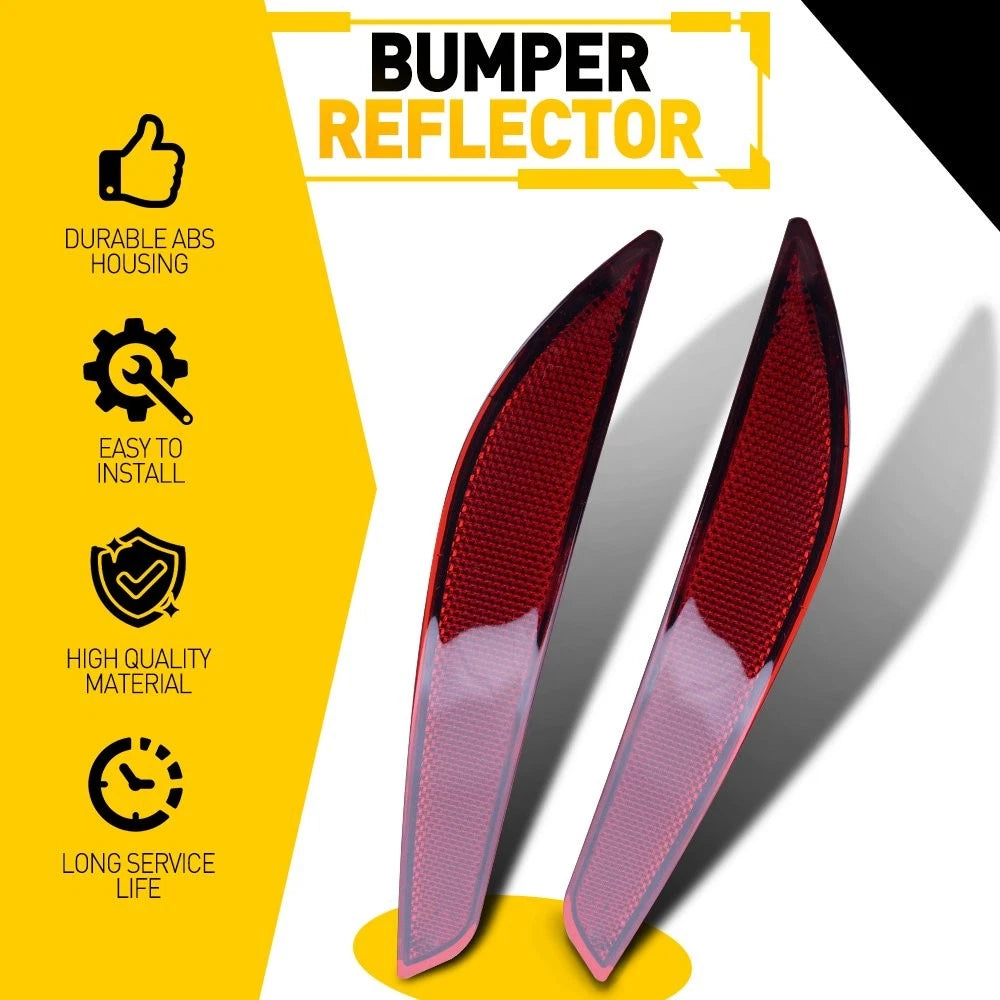 Rear Bumper Reflector Lights Cover for Chevrolet Cruze (2016–2019)