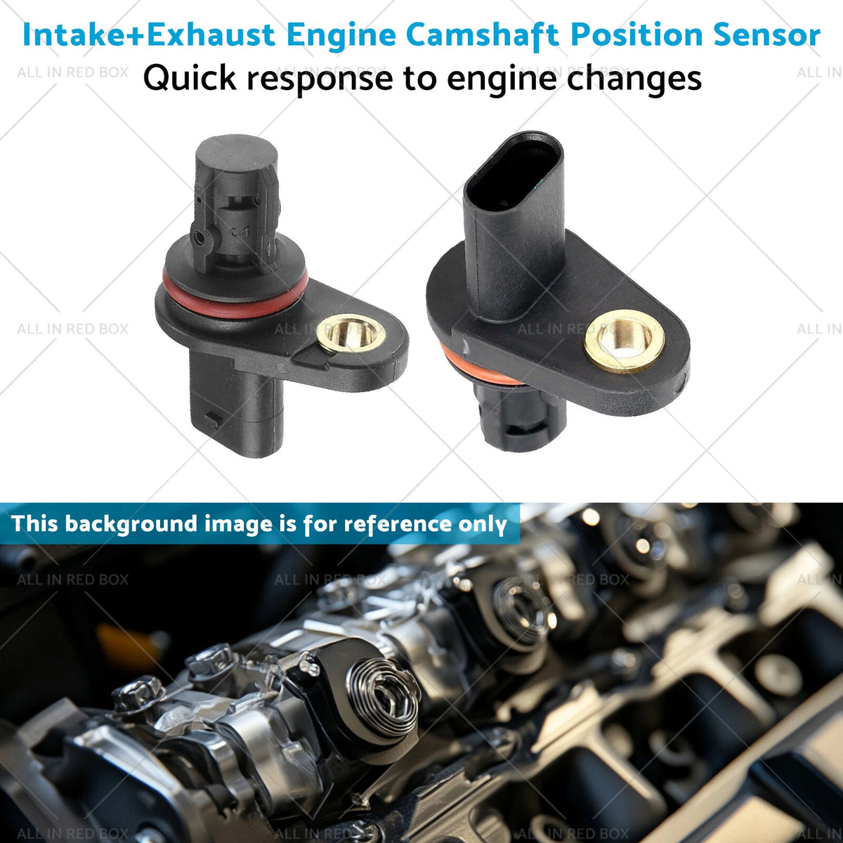 2X Camshaft Position Sensor for Chevy Cruze Sonic (2011–2016) 55565708 55565709