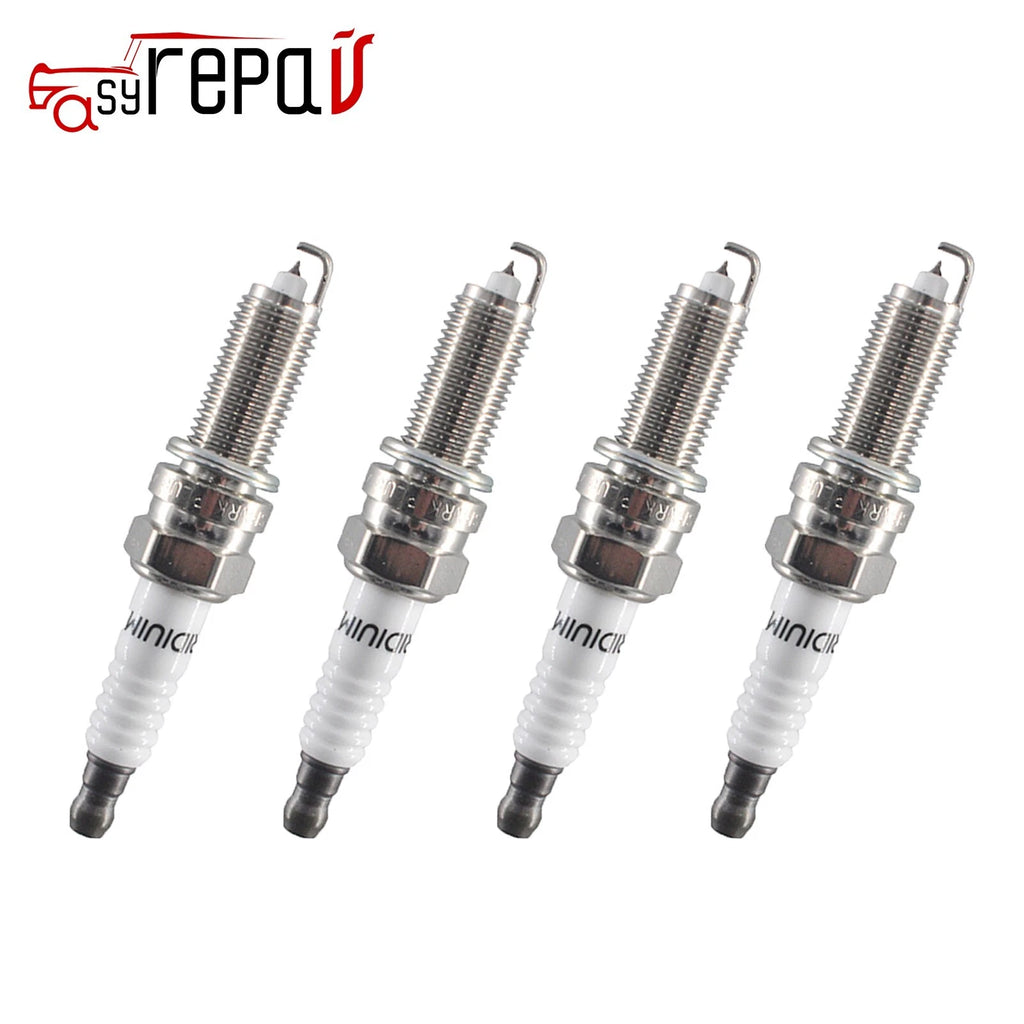 4X Iridium Spark Plugs for Hyundai Kia Optima Soul Rio (2011–2015)