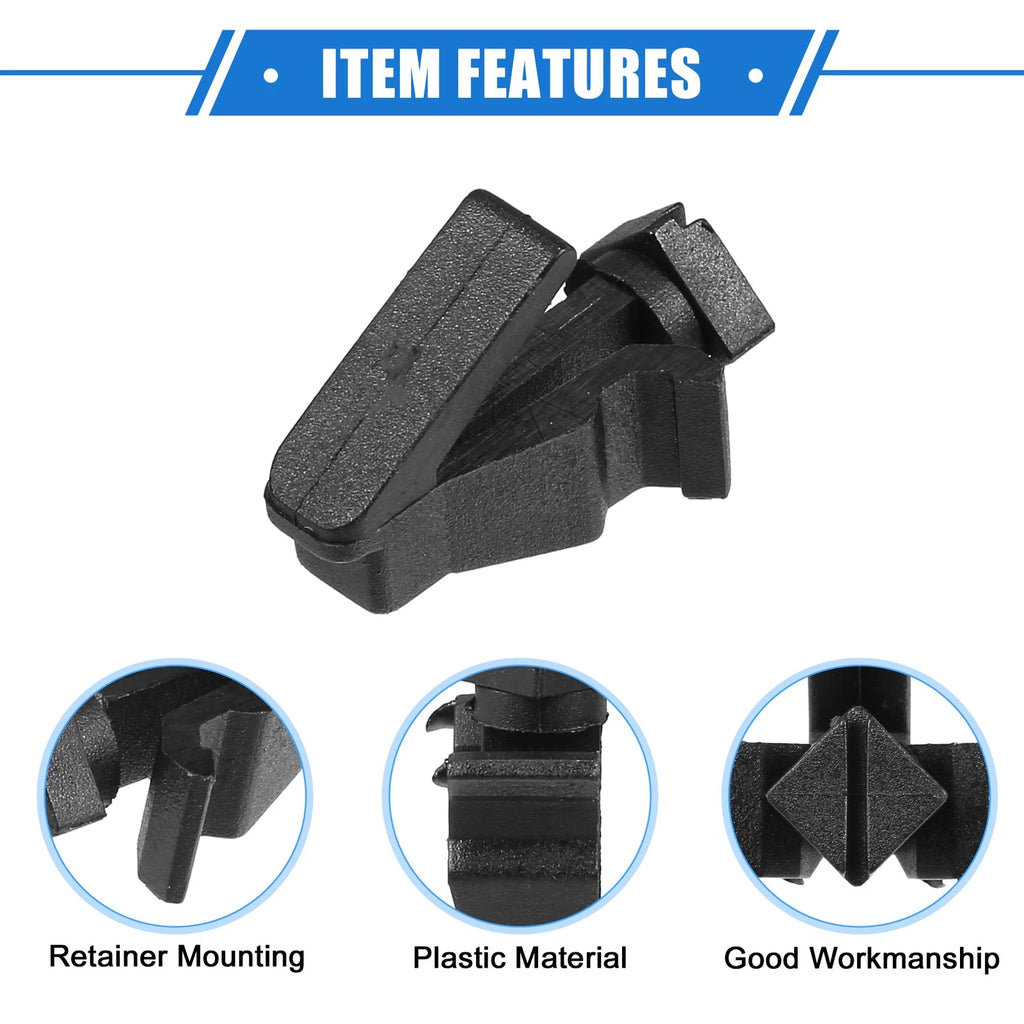 10 Pcs Front Grille Bumper Cover Clip for Nissan Altima (2002–2004)