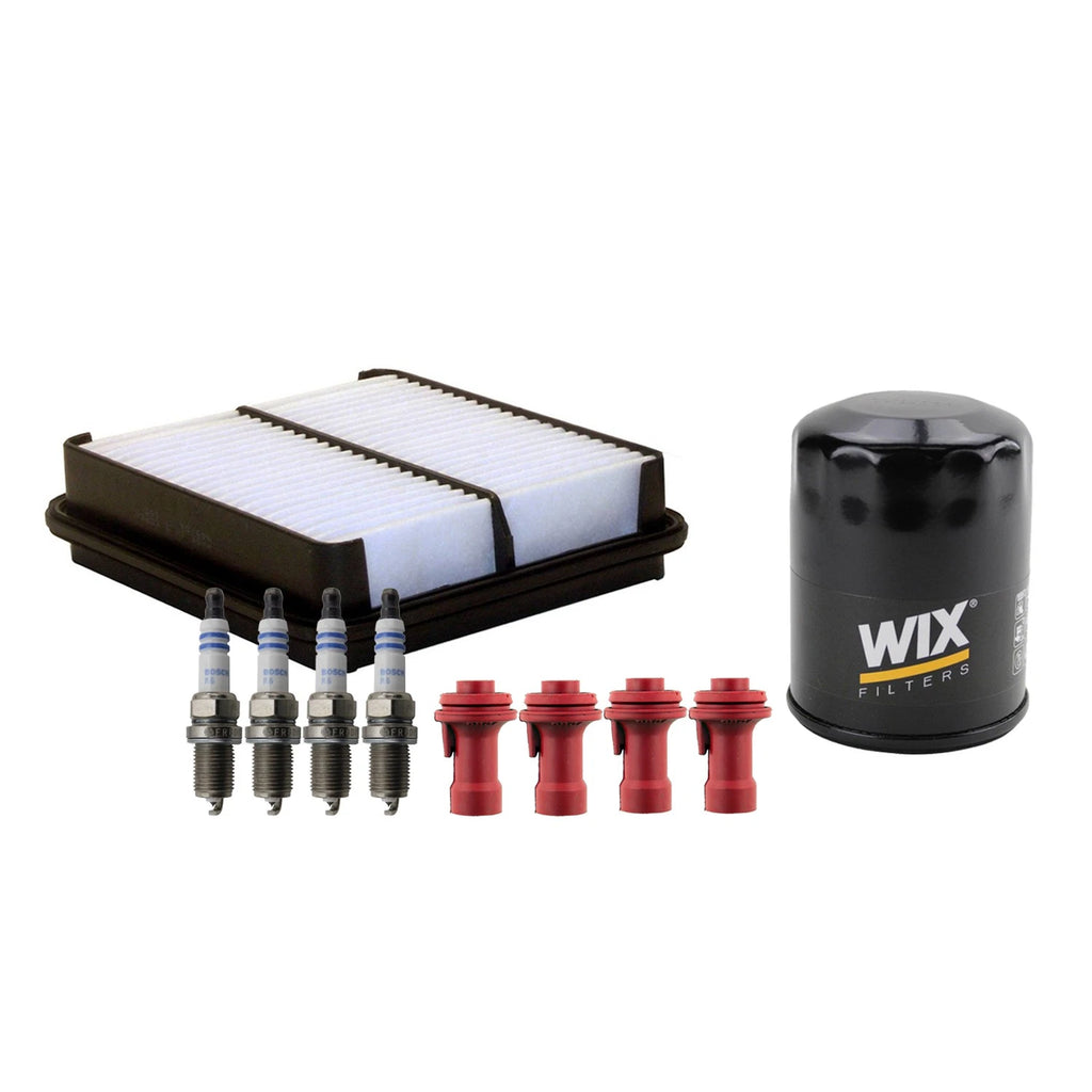 Tune Up Kit with 4 Spark Plugs & NGK Boots for Tracker Vitara (1999–2005)