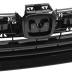 Front Grille for Honda CR-V LX (2017–2019) Painted Black w/ Badge Slot