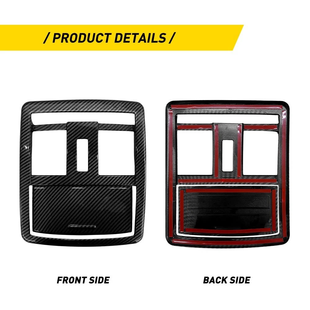 Upper Reading Lamp Bezel Cover Trim Panel for Dodge Challenger (2010–2025) Carbon