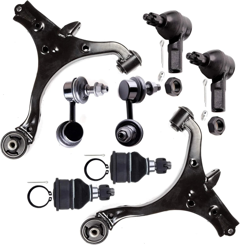 Set of 8 Front Lower Control Arms for Honda Civic Acura RSX 