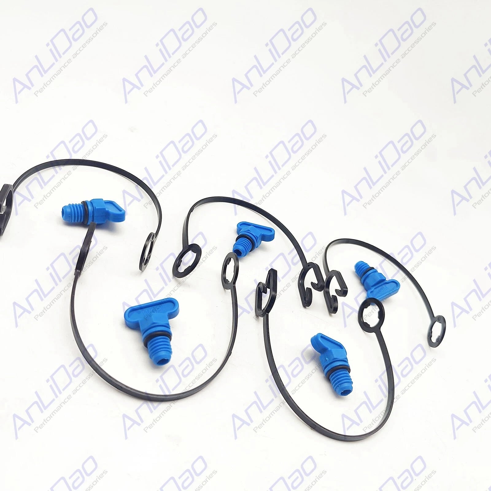 5Pcs Retaining Drain Plug Strap O-Ring for Volvo Penta (21114522, 3849500, 3849892)