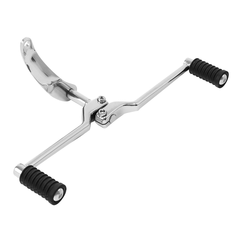 Chrome Heel Toe Shift Lever Pedal Shifter Rod for Harley Softail (2007–2017)