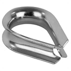 Stainless Steel Thimble for 1/2-Inch Wire Rope Cable (Five Oceans FO1445)