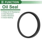 Set of 5 Oil Seal Rotary Shaft Seal NBR Rubber 85x95x6mm