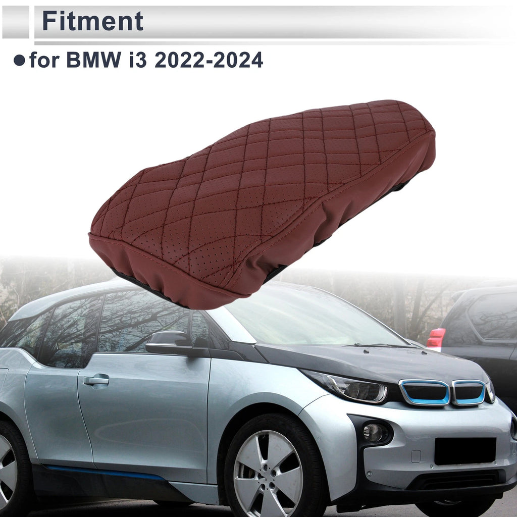 Center Console Cover for BMW i3 (2022–2024) Wine Red