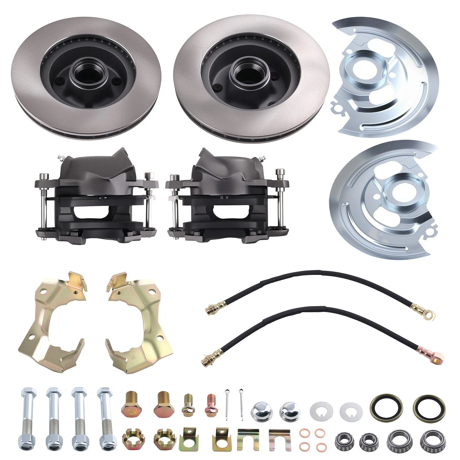 Front Disc Brake System Kit for Pontiac Firebird Chevrolet Camaro (1967–1969)
