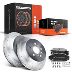 Rear Brake Rotors & Ceramic Pads for Toyota Sienna (2004-2010)