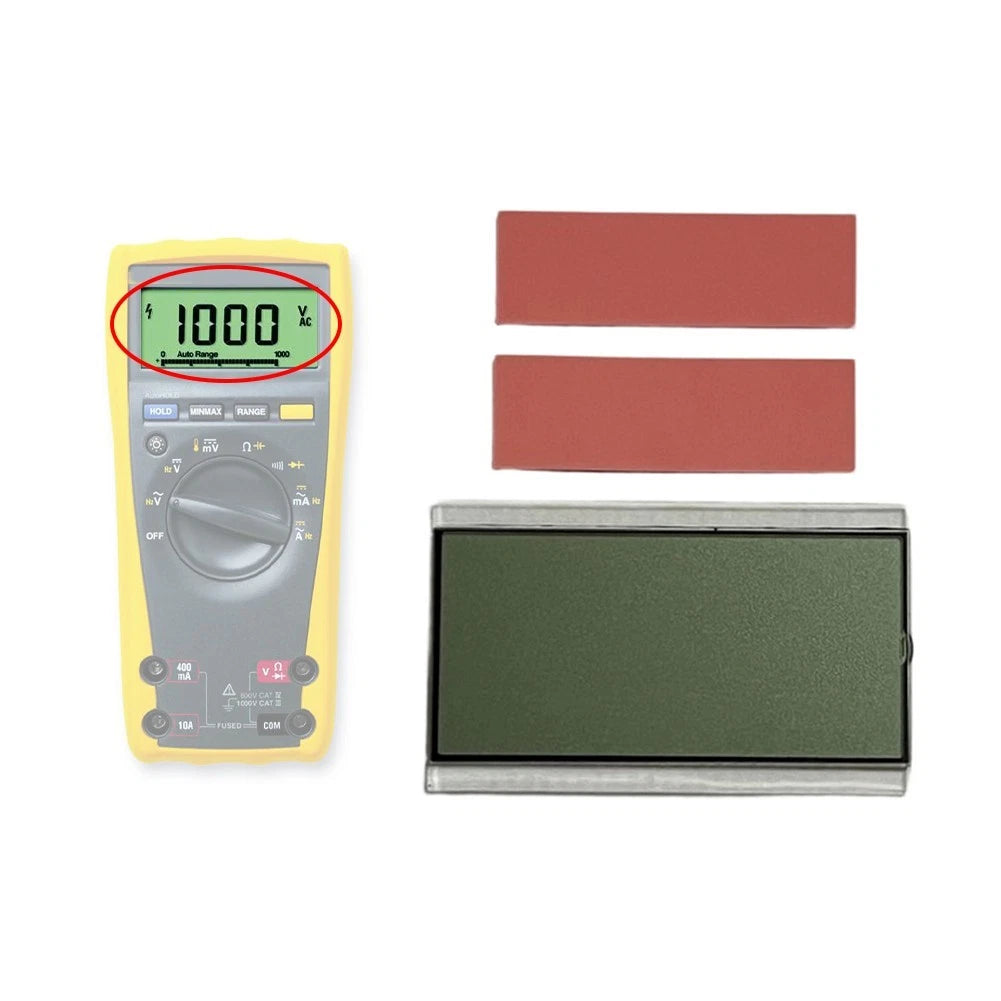 LCD Display for Multimeter Models 175, 177, 179, 77LV, 175C, 177C, 179C