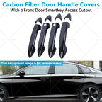 4X Carbon Fiber Door Handle Covers for Honda Pilot Ridgeline