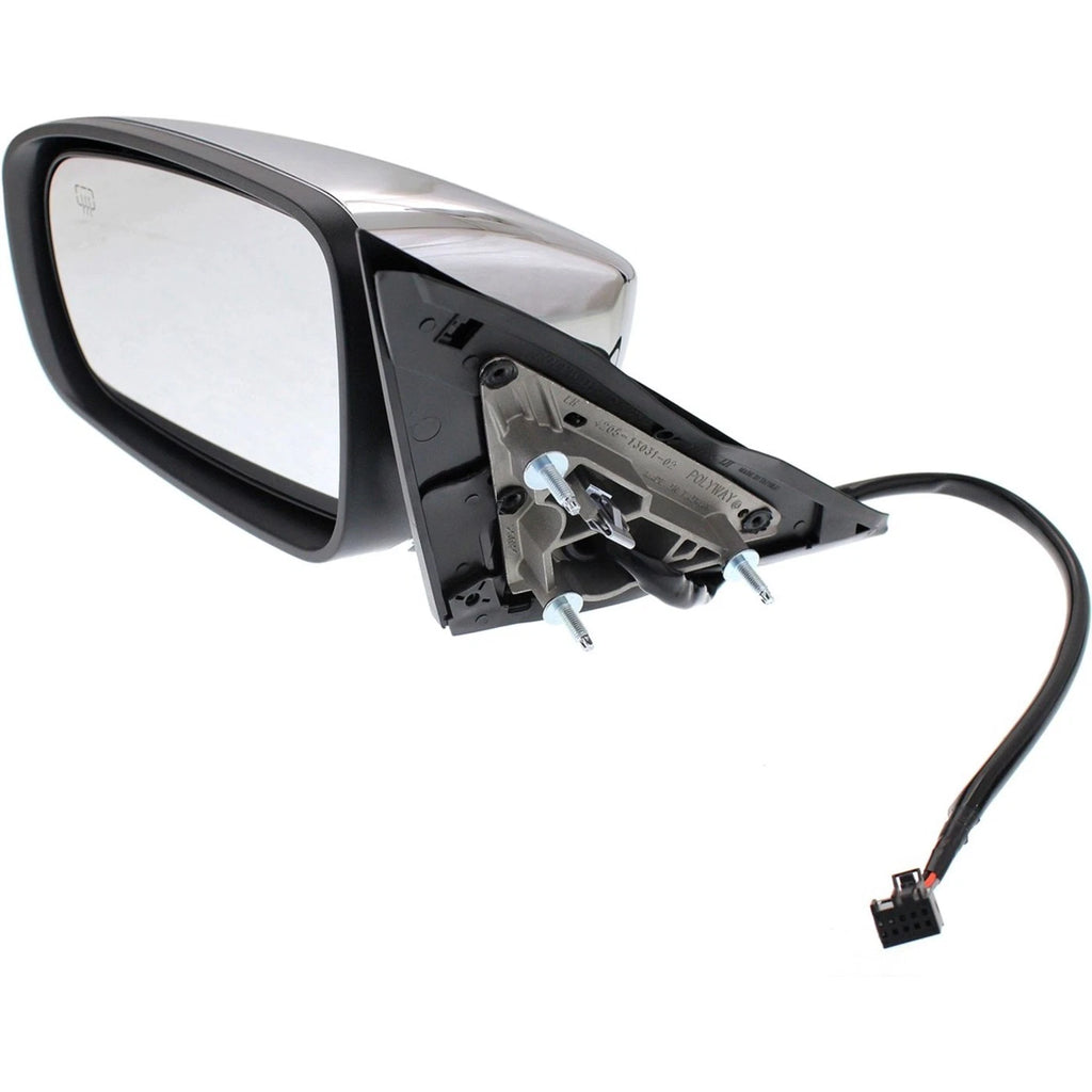 Power Mirror for Chrysler 300 (2011–2018) Driver Side Heated Chrome