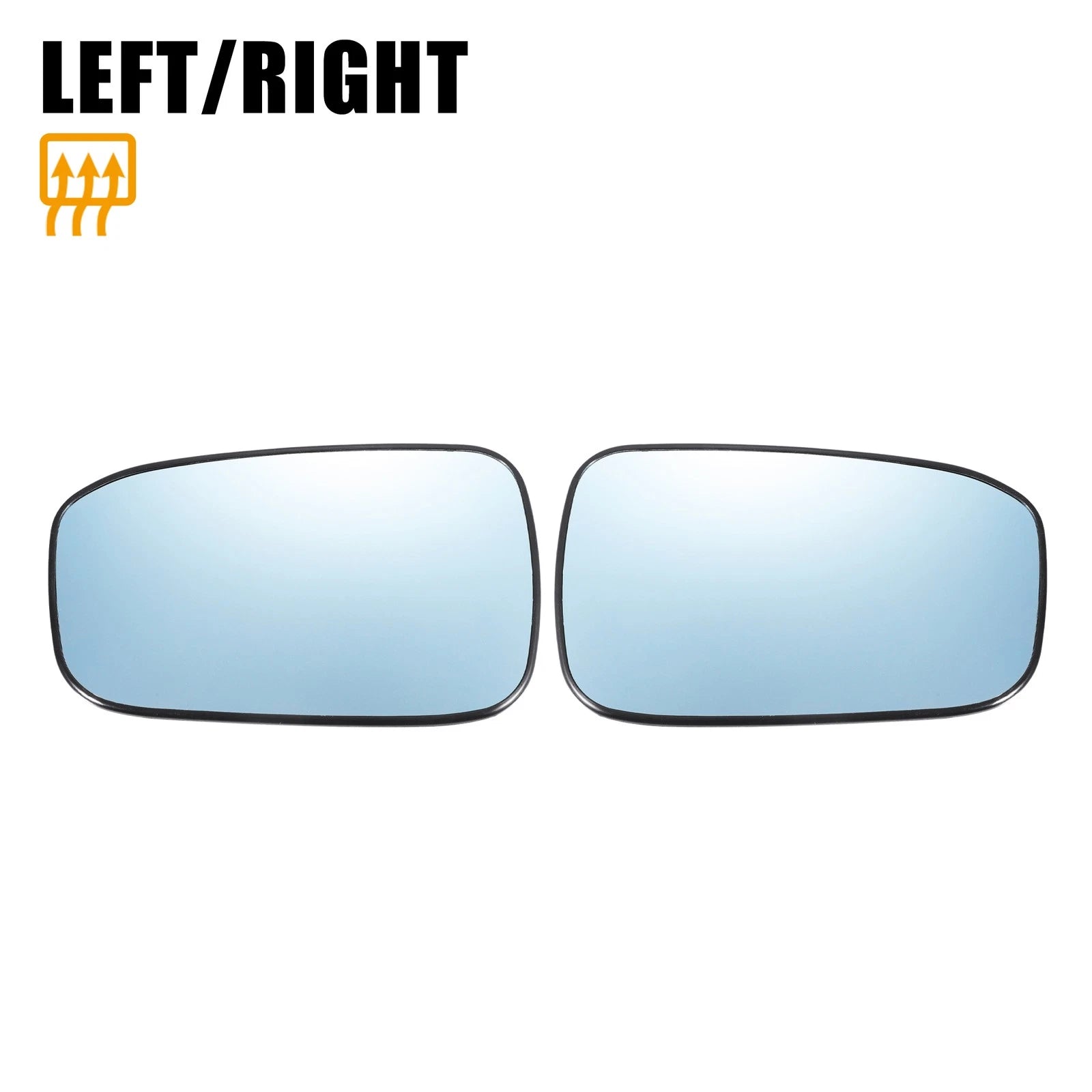 Pair Blue Heated Mirror Glass for Honda Accord (2003–2007)