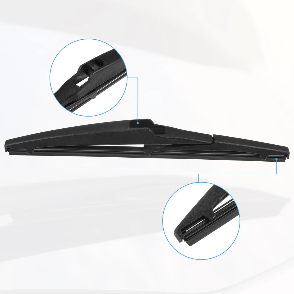 1 Pair 10" Rear Windshield Wiper Blades for Jeep Toyota 