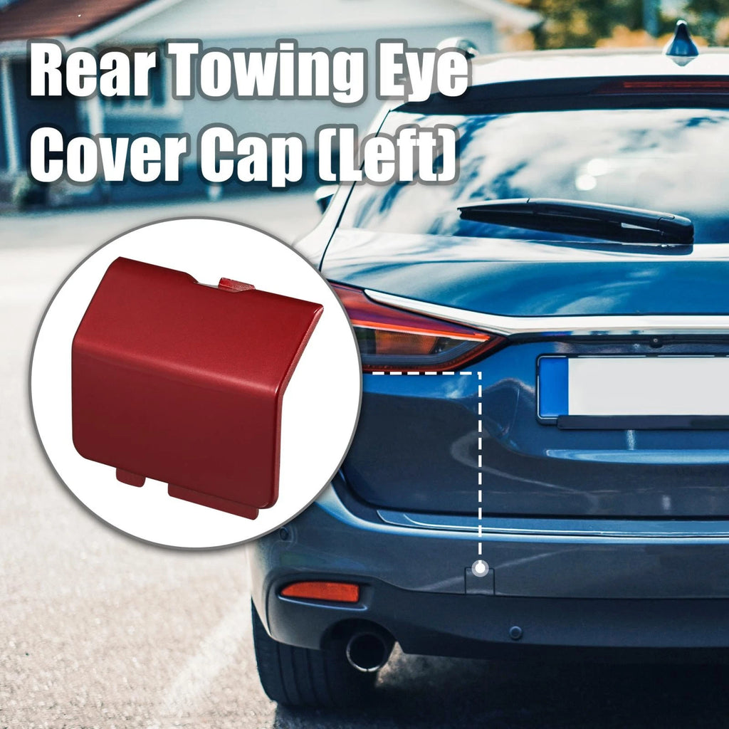 Red Rear Bumper Tow Hook Cover GJR950EL1 for Mazda 6 (2013–2018)