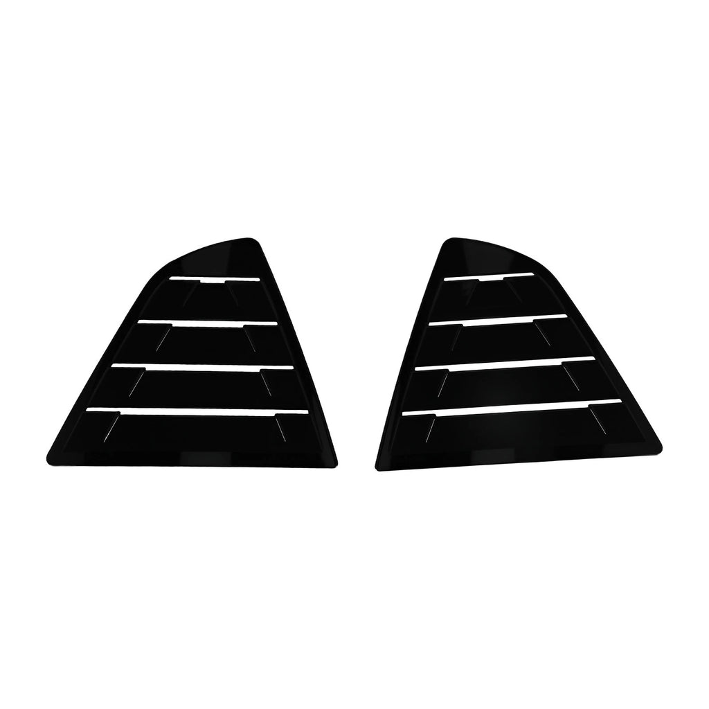Rear Side Window Louvers Scoop Panel for Toyota Camry (2018–2023) Gloss