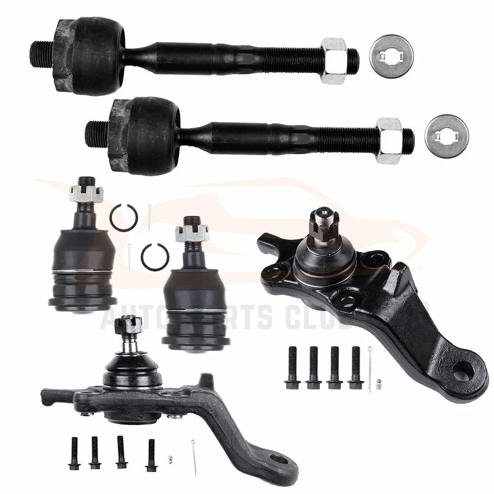 Set of 6 Ball Joints and Tie Rods for Toyota Sequoia Tundra (2003)