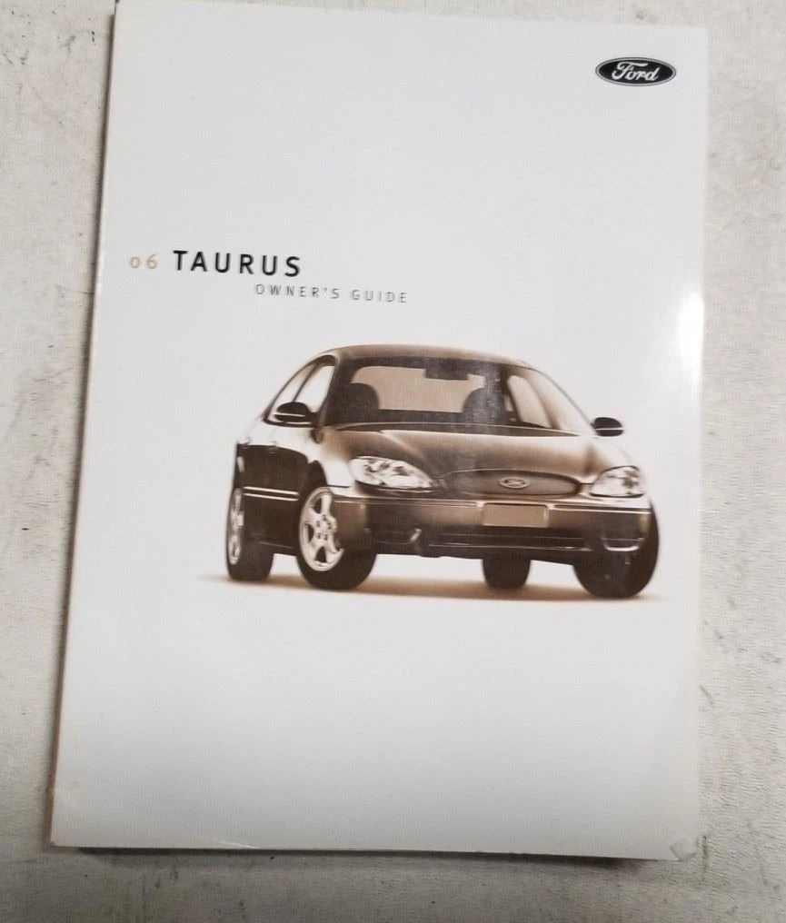 Owners Manual for Ford Taurus (2006) - OEM with Case