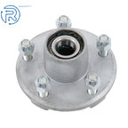 1 Pack Galvanized Trailer Hub 5 Lug 1-1/16" Spindle for Trailer