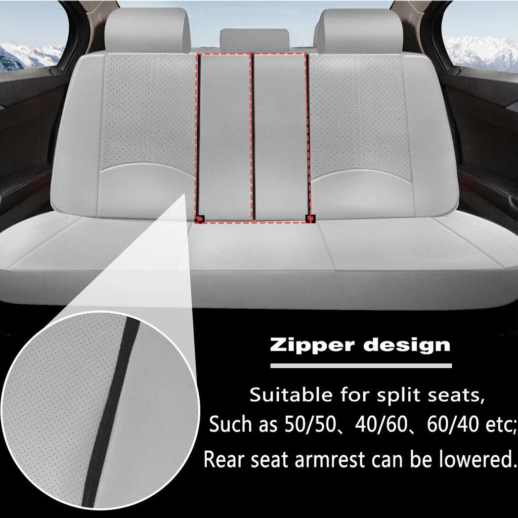 Full Set Leather Car Seat Covers for Toyota (5-Seats)