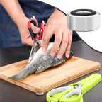 Set of 4 Brass Silver Chopping Board Feet with Non-Slip Pads