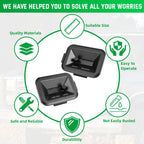 Door Lock Slide Controls for Ford Truck, Bronco (1980–1981) E0TZ-1022168-PR