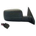 Textured Passenger Power Door Mirror w/Heated Glass w/o Turn Signal w/o Memory