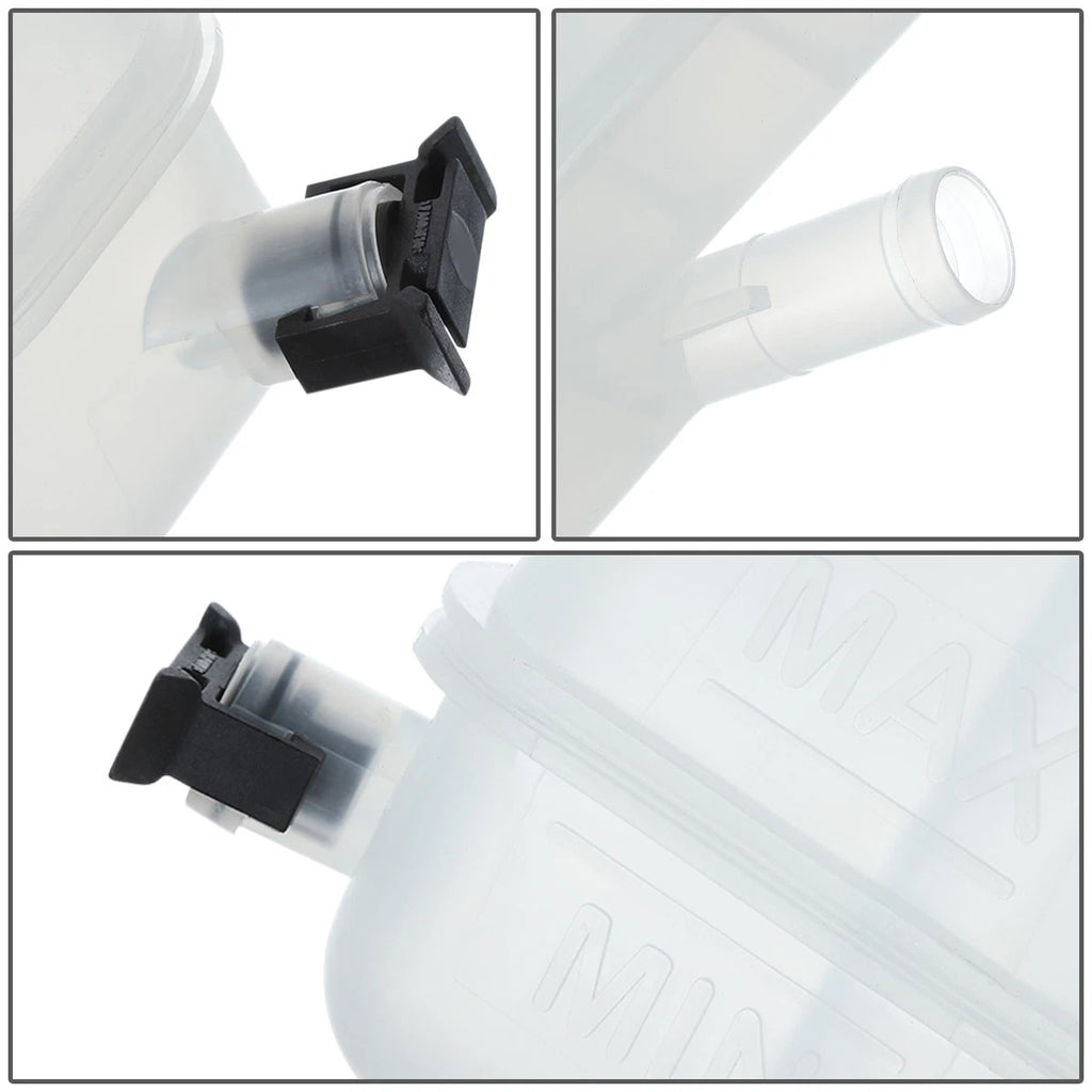 Engine Coolant Overflow Tank Reservoir Bottle w/Cap for Ford Fiesta (2011–2019)