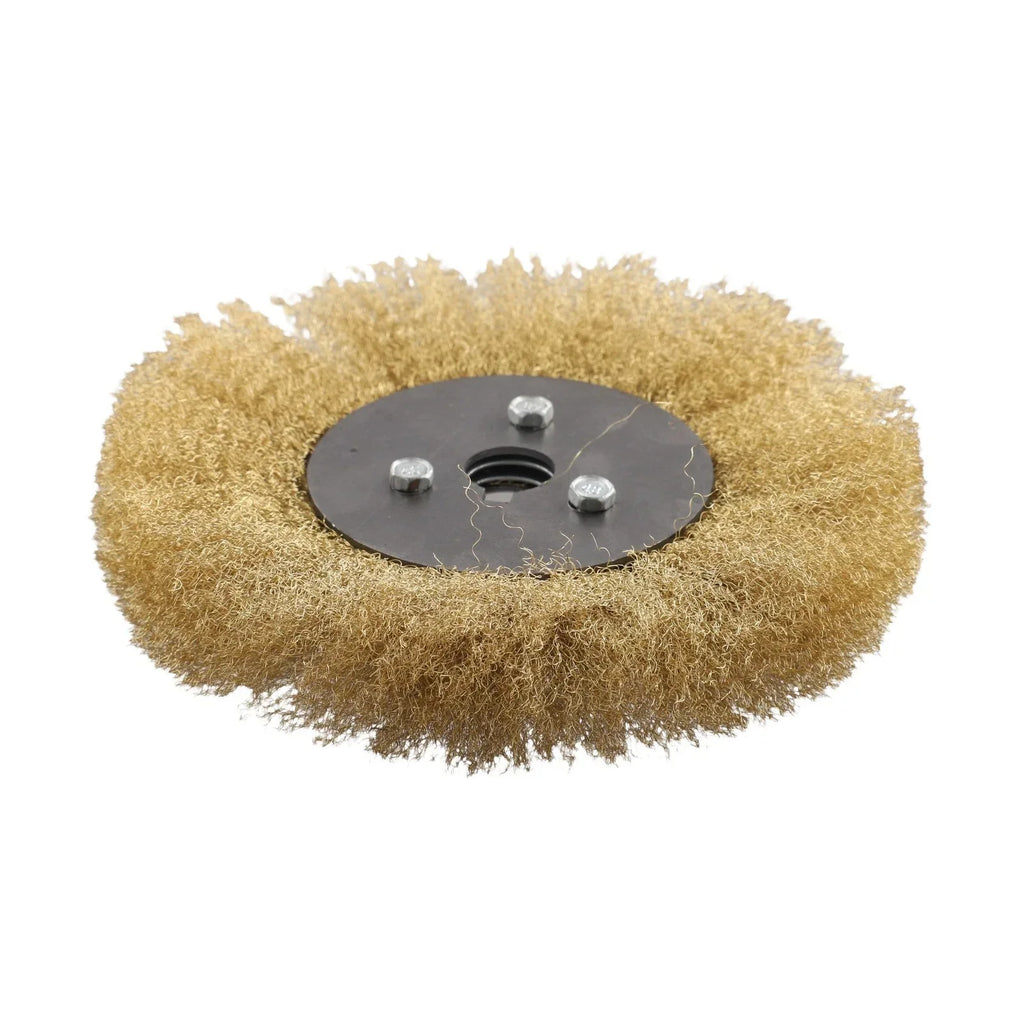 Pure Copper Wire Wheel Brush / Multiple Sizes / Line Pattern